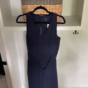 ANN TAYLOR NAVY JUMPSUIT